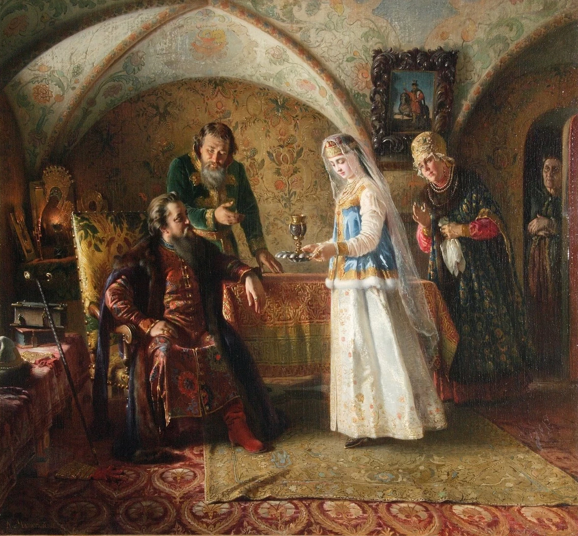La vita quotidiana in un boyar russo nel XVII secolo
